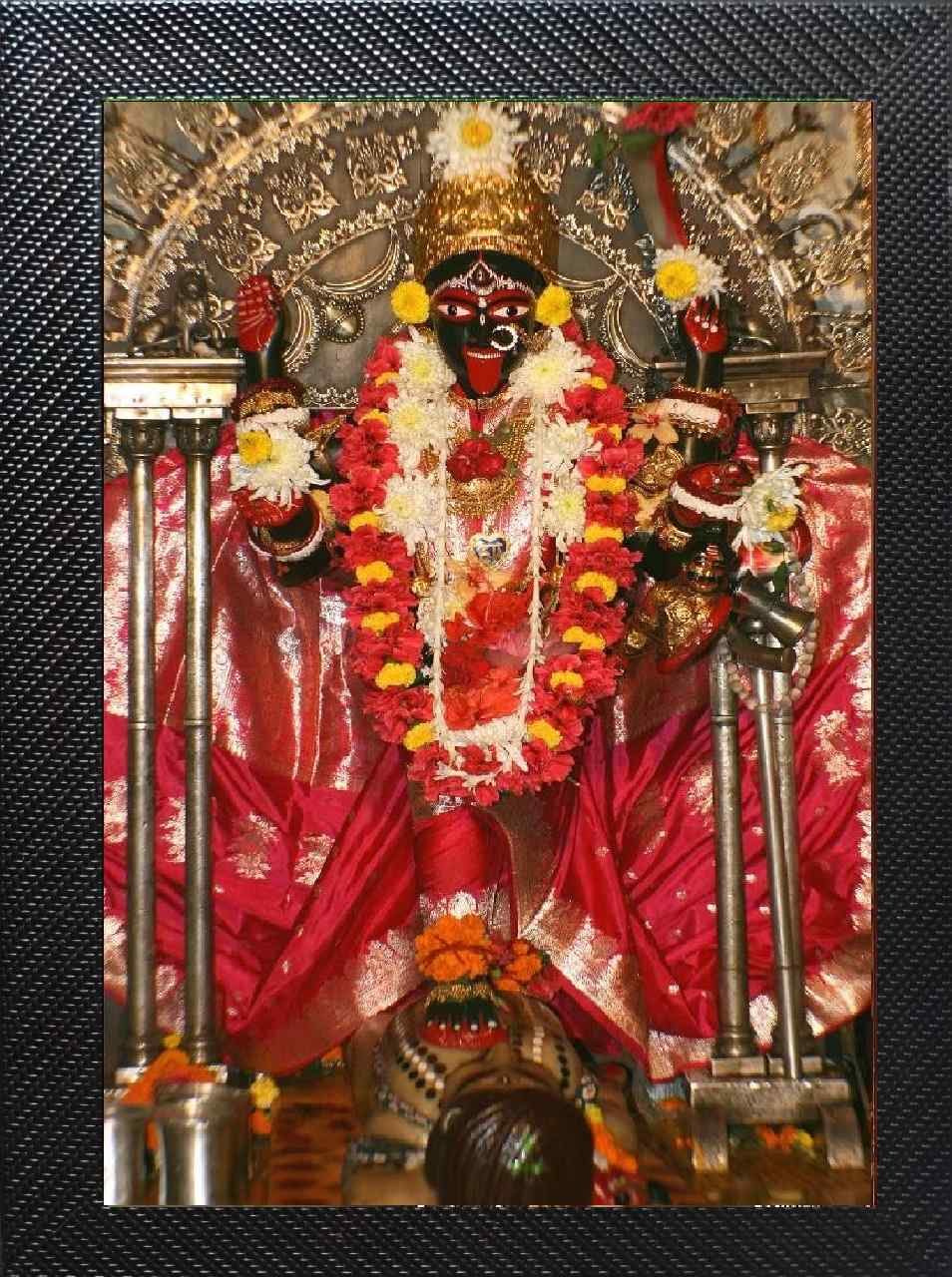 Maa Dakshineswar Kolkatta Kali Devi Mata wall hanging photo frame