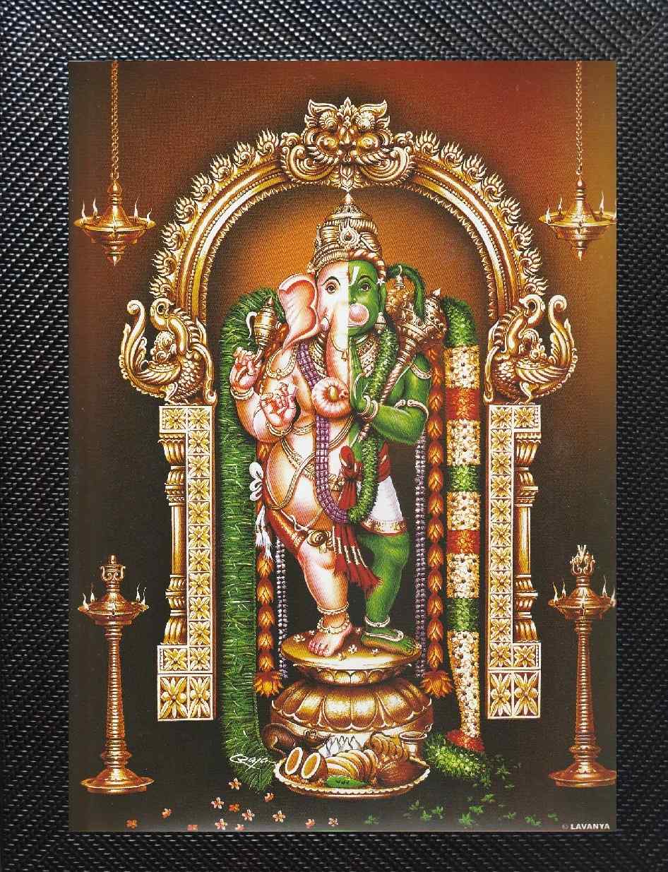 Adyanthaprabhu -ganesh hanuman Photoframe