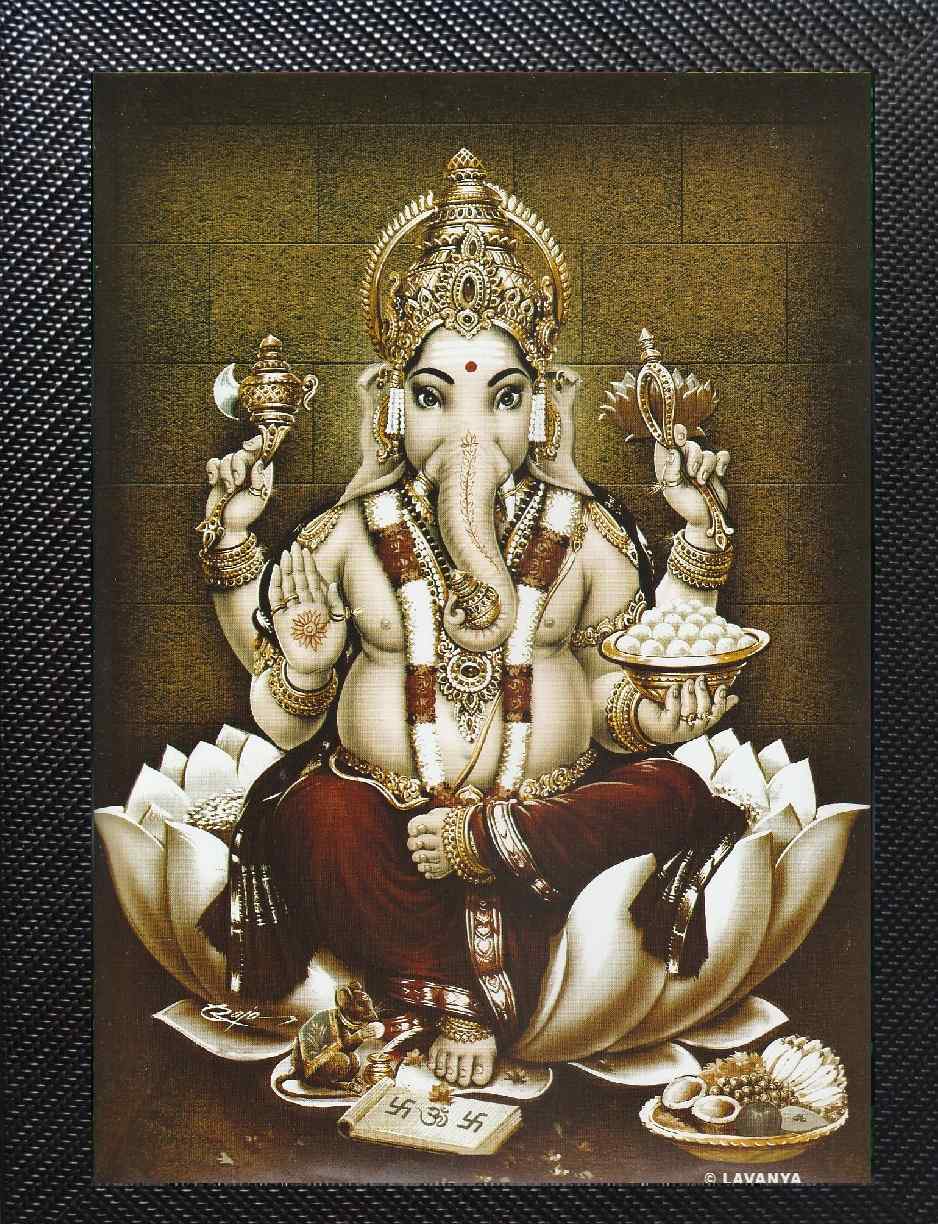 Ganesh Pillaiyar Black and white Photoframe